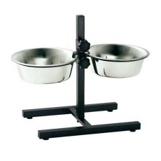 Hunter Smart / Миски Хантер на штативе Нержавеющая сталь (высота штатива 50 см)