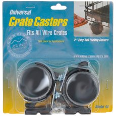 MidWest Universal Crate Caster / Колеса Мидвест для клеток Универсальные MidWest Universal Crate Caster / Колеса Мидвест для клеток Универсальные