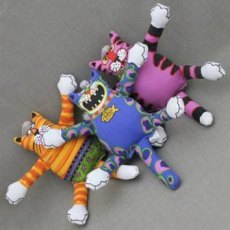 Fat Cat Mini Terrible Nasty Scaries / Игрушка Фэт Кэт для собак Злобный кот Мягкая