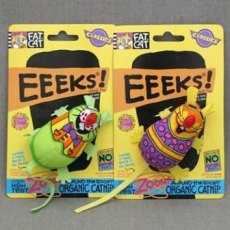 Fat Cat Eeeks / Игрушка Фэт Кэт для кошек Нарядная мышка Мягкая Fat Cat Eeeks / Игрушка Фэт Кэт для кошек Нарядная мышка Мягкая