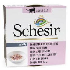 Schesir / Влажный корм Консервы Шезир для кошек Тунец ветчина (цена за упаковку) Schesir / Влажный корм Консервы Шезир для кошек Тунец ветчина (цена за упаковку)