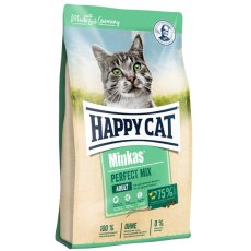Happy Cat Minkas Perfect Mix Geflugel Lamm & Fisch / Сухой корм Хэппи Кэт для кошек с Птицей, Ягненком и Рыбой
