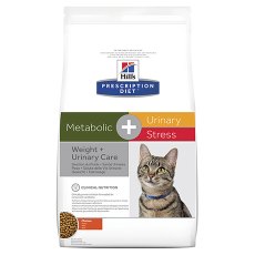 Hills Prescription Diet Metabolic & Urinary Stress / Лечебный корм Хиллс для кошек Коррекция веса и Урология Курица