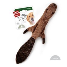 GiGwi Dog Toys / Игрушка Гигви для собак Шкурка бобра с пищалкой Без набивки GiGwi Dog Toys / Игрушка Гигви для собак Шкурка бобра с пищалкой Без набивки