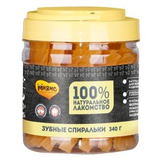 Мнямс Лакомство для собак Крученые зубные палочки с Фруктами
