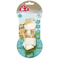 8in1 Dental Delights S / 8в1 Косточка с куриным мясом для мелких и средних собак с минералами 8in1 Dental Delights S / 8в1 Косточка с куриным мясом для мелких и средних собак с минералами