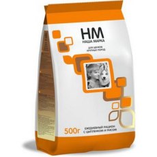 Наша Марка / Сухой корм для Щенков Крупных пород Цыпленок и рис