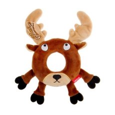 GiGwi Dog Plush Friendz / Игрушка Гигви для собак Лось с пищалкой