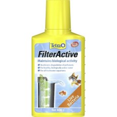 Tetra FilterActive кондиционер для поддержания биологической среды 100 мл Tetra FilterActive кондиционер для поддержания биологической среды 100 мл