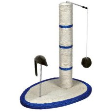 Trixie / Когтеточка-столб для кошек Трикси с Игрушкой и Мышкой на Пружине Сизаль