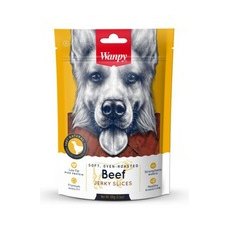 Wanpy Jerky Slices Beef / Лакомство Ванпи Соломка из вяленой Говядины