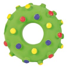 Trixie / Игрушка Трикси для собак "Кольцо игольчатое" Бесшумное латекс