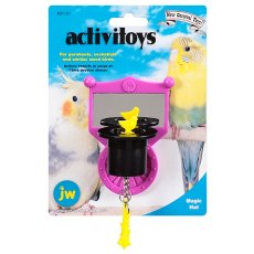 JW Activitoys Magic Hat / Игрушка для птиц Зеркальце с магической шляпой пластик JW Activitoys Magic Hat / Игрушка для птиц Зеркальце с магической шляпой пластик