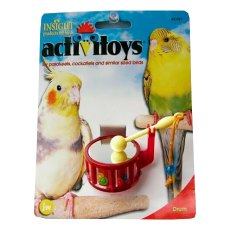 JW Activitoys Drum / Игрушка для птиц Барабан пластик