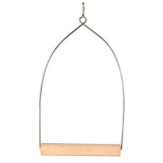 Trixie / Игрушка Трикси для птиц "Качели деревянные" овальные