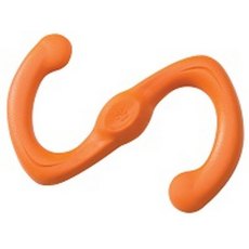 West Paw Zogoflex Bumi L / Игрушка Вест По Зогофлекс для собак Перетяжка Оранжевая