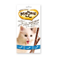 Мнямс Лакомство для кошек Лакомые палочки 13,5 см Лосось и Форель