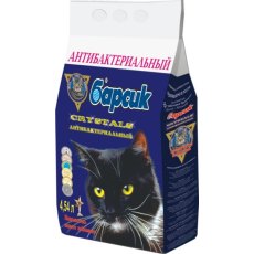 Барсик / Наполнитель для кошачьего туалета "Кристалл" с силикагелем