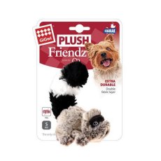 GiGwi Dog Plush Friendz / Игрушка Гигви для собак Енот с пищалкой