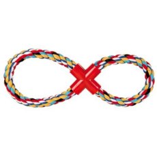 Trixie / Игрушка Трикси для собак "Грейфер" пестрый Восьмерка