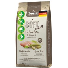 Bosch Soft Chicken & Banana / Полувлажный Монопротеиновый Беззерновой корм Бош для собак Курица Банан Bosch Soft Chicken & Banana / Полувлажный Монопротеиновый Беззерновой корм Бош для собак Курица Банан