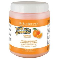Iv San Bernard Fruit of the Groomer Orange Strengthening Mask / Маска Ив Сан Бернард для Слабой Выпадающей шерсти с Силиконом Восстанавливающая