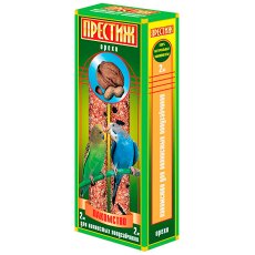 Престиж / Лакомство "Жесткие Палочки" для Волнистых попугаев с Орехами Престиж / Лакомство "Жесткие Палочки" для Волнистых попугаев с Орехами