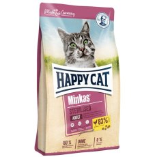 Happy Cat Minkas Sterilised / Сухой корм Хэппи Кэт для взрослых Стерилизованных кошек и Кастрированных котов Happy Cat Minkas Sterilised / Сухой корм Хэппи Кэт для взрослых Стерилизованных кошек и Кастрированных котов