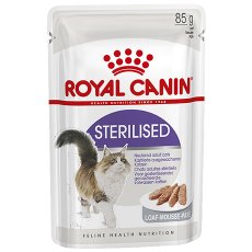 Royal Canin Sterilised Mousse Pate / Паучи Роял Канин Стерилайзд для взрослых кастрированных котов и Стерилизованных кошек Паштет (цена за упаковку) Royal Canin Sterilised Mousse Pate / Паучи Роял Канин Стерилайзд для взрослых кастрированных котов и Стерилизованных кошек Паштет (цена за упаковку)