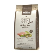 Bosch Soft Chicken & Banana / Полувлажный Монопротеиновый Беззерновой корм Бош для собак Курица Банан Bosch Soft Chicken & Banana / Полувлажный Монопротеиновый Беззерновой корм Бош для собак Курица Банан
