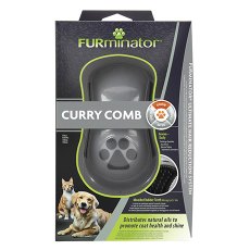 FURminator Curry Comb / Расческа Фурминатор Резиновая зубцы 5 мм FURminator Curry Comb / Расческа Фурминатор Резиновая зубцы 5 мм