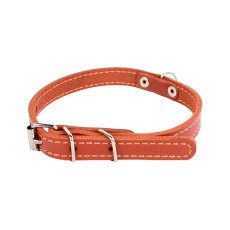 CoLLaR / Ошейник Колар для собак Кожаный Одинарный Коричневый