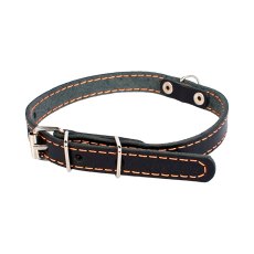 CoLLaR / Ошейник Колар для собак Кожаный Одинарный Черный CoLLaR / Ошейник Колар для собак Кожаный Одинарный Черный