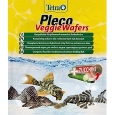 Tetra Pleco Veggie Wafers / Корм-пластинки Тетра для донных рыб с Цукини