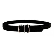 CoLLaR Soft / Ошейник Колар для Длинношерстных собак Кожаный Двойной Прошитый круглый без украшений Черный CoLLaR Soft / Ошейник Колар для Длинношерстных собак Кожаный Двойной Прошитый круглый без украшений Черный
