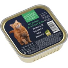Petibon Smart / Консервы Петибон Смарт для кошек Паштет Курица & Телятина (цена за упаковку) Petibon Smart / Консервы Петибон Смарт для кошек Паштет Курица & Телятина (цена за упаковку)