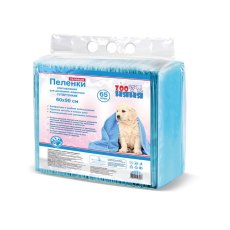 Zoo Няня / Пеленки Гелевые тонкие для домашних животных 65 штук