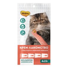 Мнямс Крем-лакомство для кошек с Тунцом Кацуо и Морским гребешком Мнямс Крем-лакомство для кошек с Тунцом Кацуо и Морским гребешком