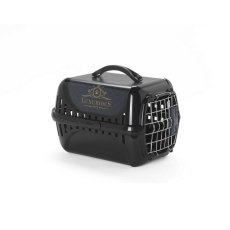 Moderna Luxurious / Переноска Модерна с металлической дверцей Черная