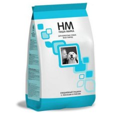Наша Марка / Сухой корм для взрослых собак всех пород Лосось и рис