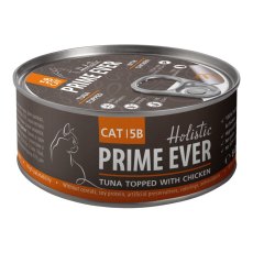 Prime Ever Cat 5B Tuna topped with Chicken / Влажный корм Консервы Прайм Эвер для кошек Тунец с Цыпленком в желе (цена за упаковку) Prime Ever Cat 5B Tuna topped with Chicken / Влажный корм Консервы Прайм Эвер для кошек Тунец с Цыпленком в желе (цена за упаковку)