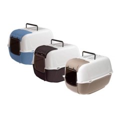 ferplast PRIMA CABRIO / Туалет Ферпласт для кошек Закрытый с Угольным фильтром