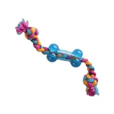 GiGwi Dog Toys / Игрушка Гигви для собак Маленькая косточка на веревке
