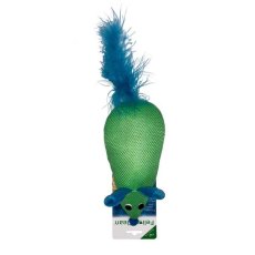 Feline Clean Dental / Игрушка Фелин Клин для кошек Мышка хвост с перьями