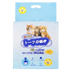 Hakase Arekkusu Bio Clumping Original / Наполнитель Хакасэ Ареккусу для кошачьего туалета Тофу Комкующийся
