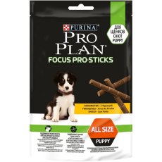 Purina Pro Plan Puppy Focus Pro-Sticks Chicken / Лакомство ПРО ПЛАН для щенков для поддержания развития мозга с курицей
