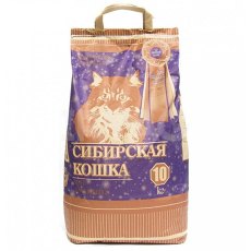 Сибирская Кошка / Наполнитель для кошачьего туалета Супер Комкующийся