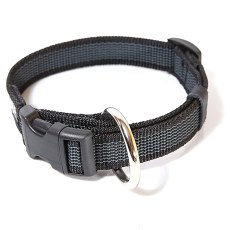 JULIUS-K9 Color & Gray / Ошейник Джулиус К9 для собак Черно-серый