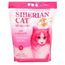 Сибирская Кошка Элита / Наполнитель для кошачьего туалета для Привередливых кошек Розовые гранулы