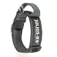 JULIUS-K9 Color & Gray / Ошейник Джулиус К9 для собак с Закрытой ручкой 38 - 53см / 4см